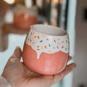 Pottery Painting Candy mok