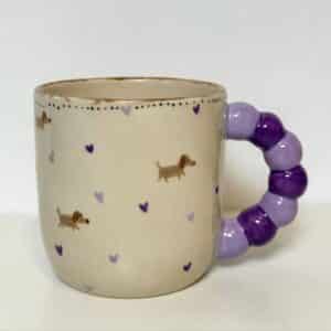 Pottery Painting item tas teckel